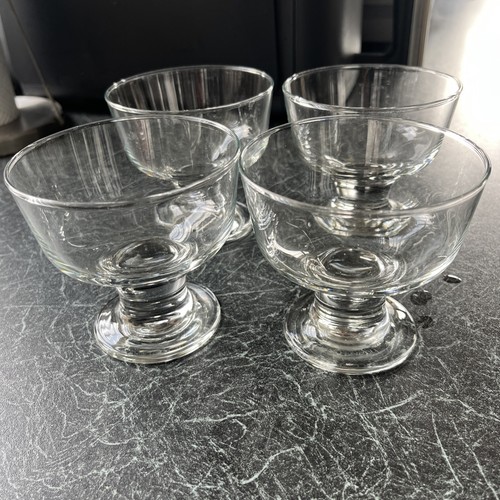 Vintage glass dessert prawn - vintage, /