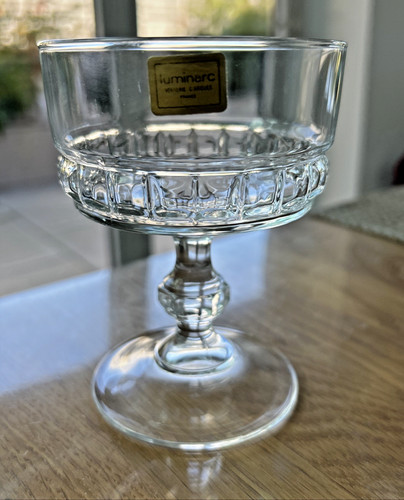 Luminarc 1970s clear glass - 1970s,