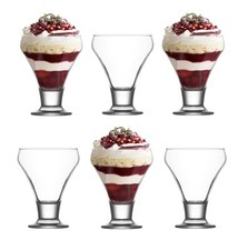 Glass Dessert Bowls Sundae Ice