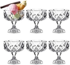 Hioph Set of 6 Glass Dessert
