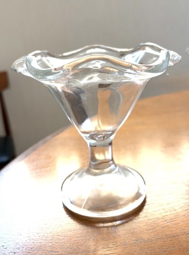 Set glass ice cream - set, 4