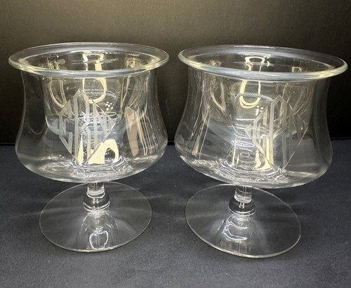 Vtg glass shrimp - vtg, cocktail