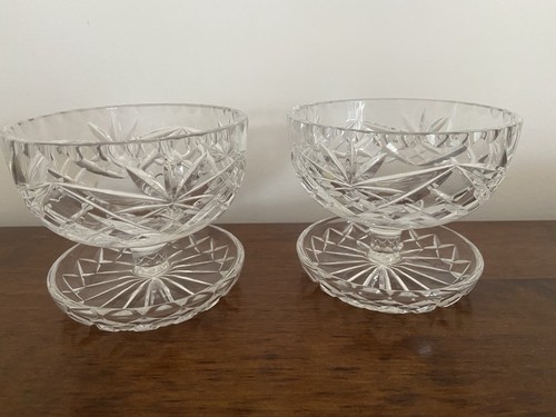 Vintage large lead crystal - large,