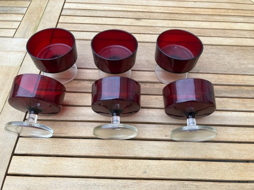 Luminarc 1970s ruby - ruby, red