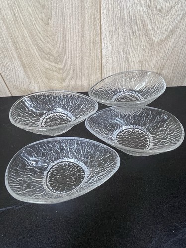 Vintage rayware glass - glass, avocado