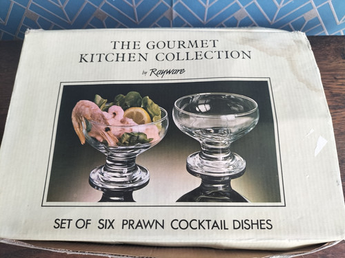 Prawn cocktail dishes vintage - dishes,