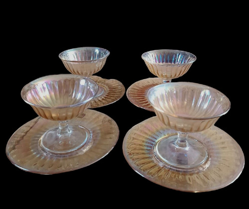 Vintage orange lustre - vintage, x