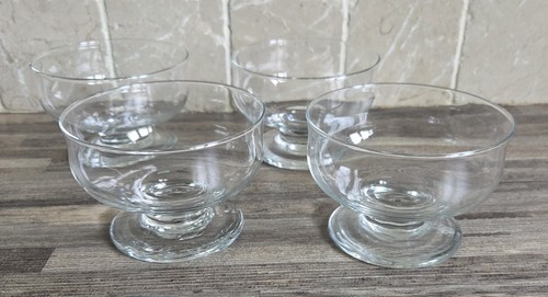 Vintage glass dessert prawn - vintage,